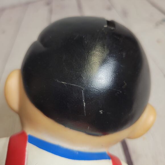 Vintage Bob's Big Boy Plastic Figurine Coin Bank Restaurant Advertising Retro - Picture 7 of 8